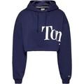 Tommy Jeans Pulóverek SUDADERA MUJER   DW0DW13577 Kék EU L