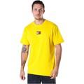 Tommy Jeans Rövid ujjú pólók CAMISETA AMARILLA HOMBRE   DM0DM13762 Citromsárga EU M