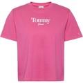 Tommy Jeans Rövid ujjú pólók CAMISETA ROSA MUJER   DW0DW13698 Rózsaszín EU L