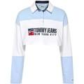 Tommy Jeans Rövid ujjú pólók POLO CORTO AZUL MUJER   DW0DW13430 Fehér EU L