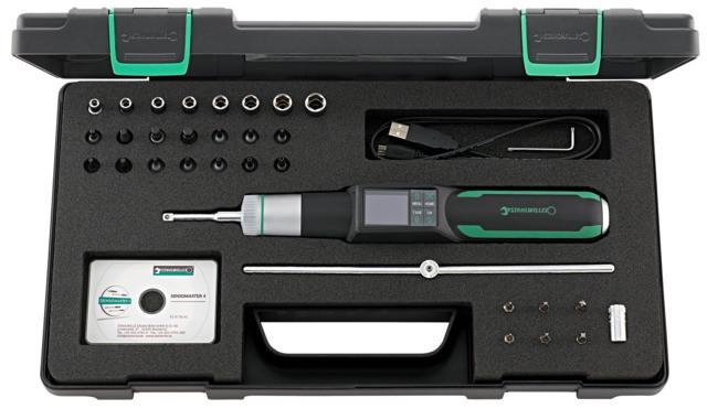 Torsiotronic 10/29 elektromechanikus digitális nyomatékcsavarhúzó készlet-Stahlwille 96510000, 100-1000 cNm