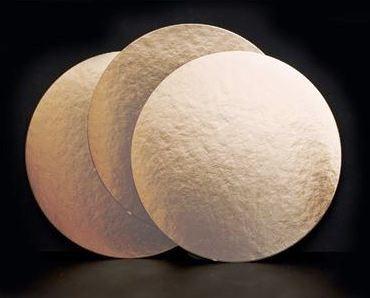 Torta alátét kerek 25cm arany (1mm vastag) Economy