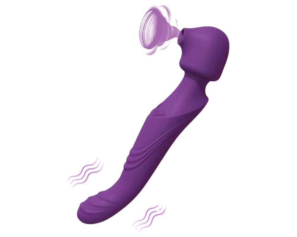 Tracy's Dog Wand - pulzáló masszírozó vibrátor (lila)