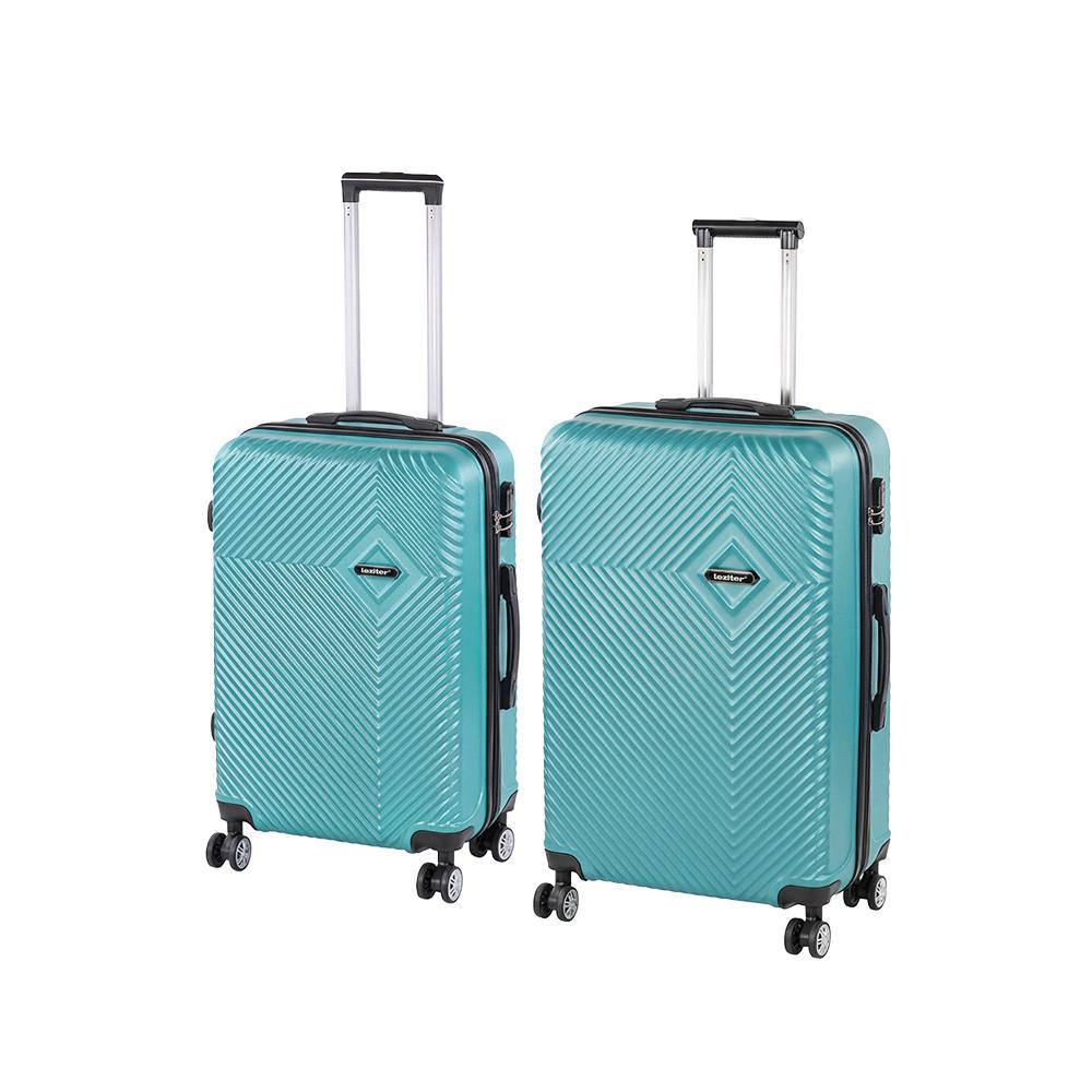 TraveLux Pro XII gurulós bőrönd szett lagúnakék