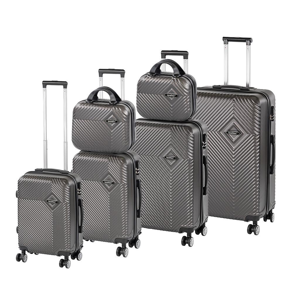 TraveLux Pro XXXXXIV gurulós bőrönd szett szürke