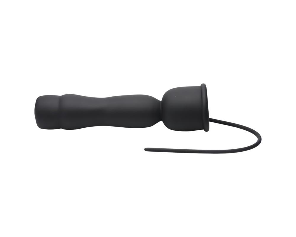 Trinity Vibes - 2in1 dilator és makkvibrátor (fekete)