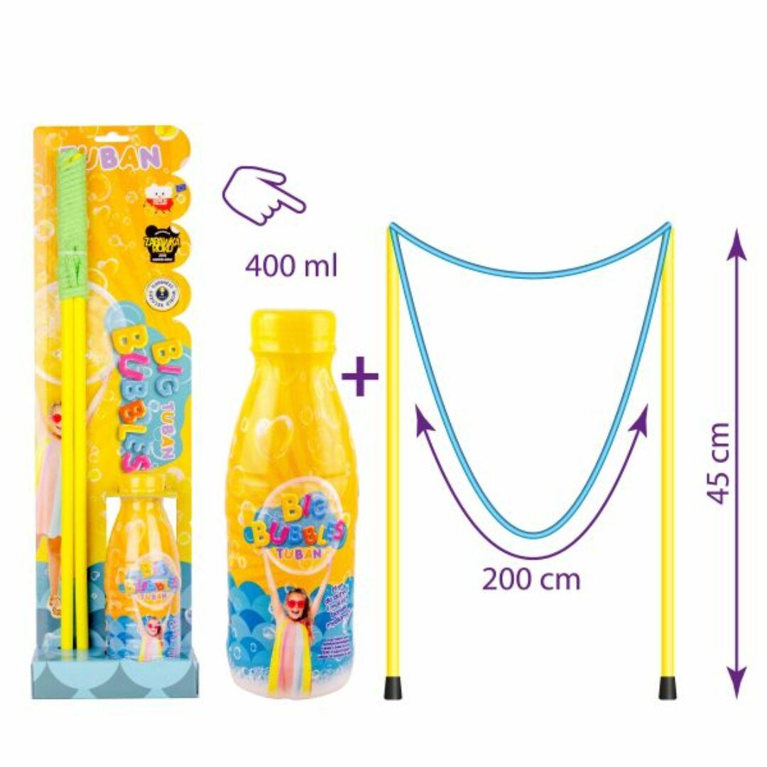 TUBAN Buborékfűző + folyadék 400ml