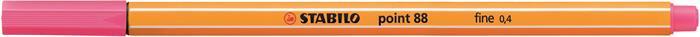 Tűfilc, 0,4 mm, STABILO "Point 88", pinkes lila