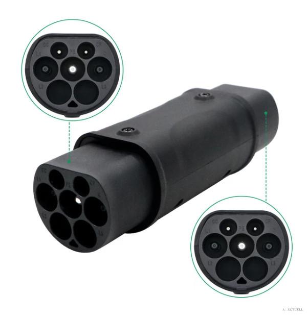 Typ 2 / Typ 1 adapter, átalakító