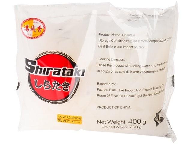 Udon forma konjac tészta 400g Shirataki