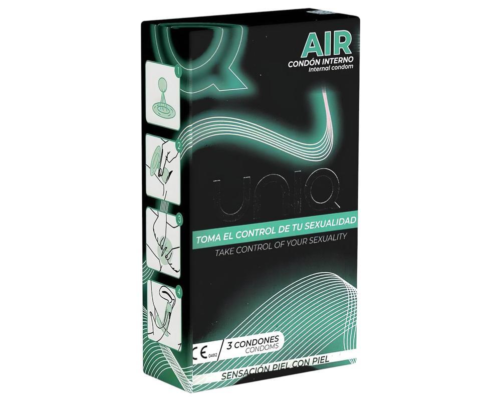 Uniq Air - vékony női óvszer (3db)