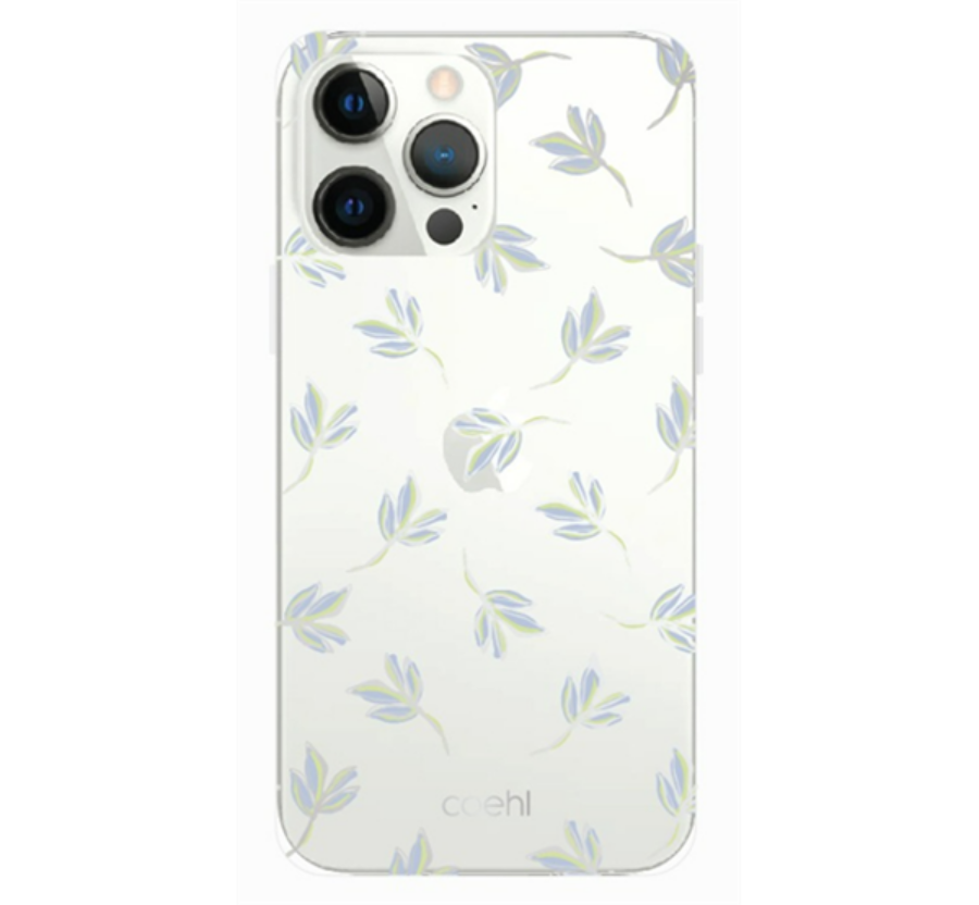 Uniq Coehl Fleur Apple iPhone 13 Pro, szilikon tok, kék