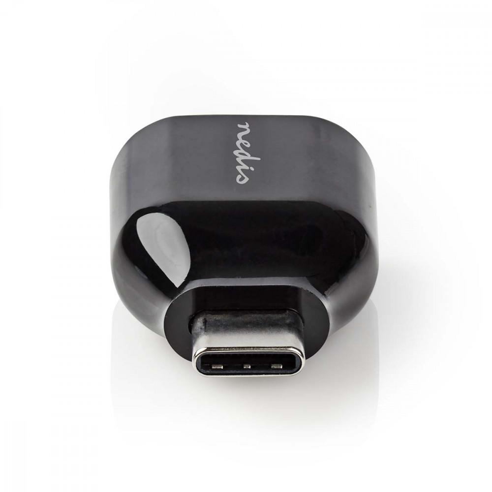 USB-C™ Adapter | USB 3.2 Gen 1 | USB-C™ Dugasz | USB-A Aljzat | 5 Gbps | Nikkelezett | Fekete | Doboz