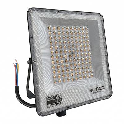 V-TAC CCT LED reflektor 100W, 8150 lumen, állítható színhőmérséklet 3000K/4000K/6500K, CREE LED, 6 év garancia