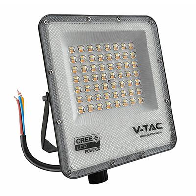 V-TAC CCT LED reflektor 50W, 4000 lumen, állítható színhőmérséklet 3000K/4000K/6500K, CREE LED, 6 év garancia