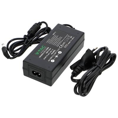 V-TAC LED Adapter 24 Volt, dugvillás tápegység LED szalaghoz (60W/2.5A) IP44
