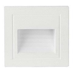 V-TAC LED lépcsővilágító - négyzet, fehér (5W) meleg fehér