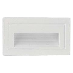 V-TAC LED lépcsővilágító - téglalap, fehér (3W) meleg fehér