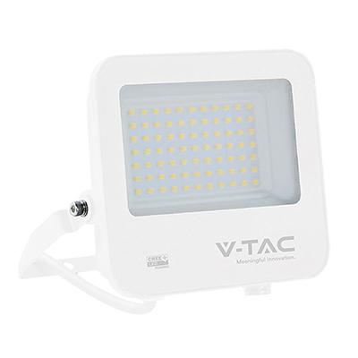 V-TAC LED reflektor CREE LED, fehér ház (50W/5740lm) - hideg fehér