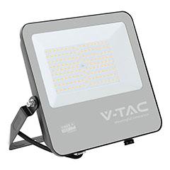 V-TAC LED reflektor CREE LED, fekete ház (100W/11480lm) - természetes fehér, 1 m vezetékkel