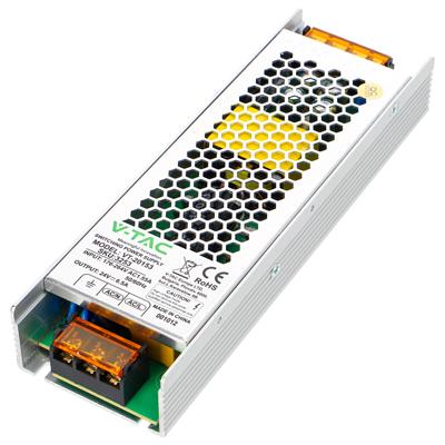 V-TAC LED tápegység 24 Volt - fém házas, ipari (150W/6.5A)