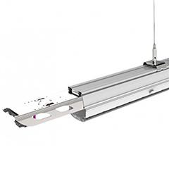 V-TAC Sorolható, függeszthető ipari LED világítás (50W-dupla lencse) Follow - 4000K