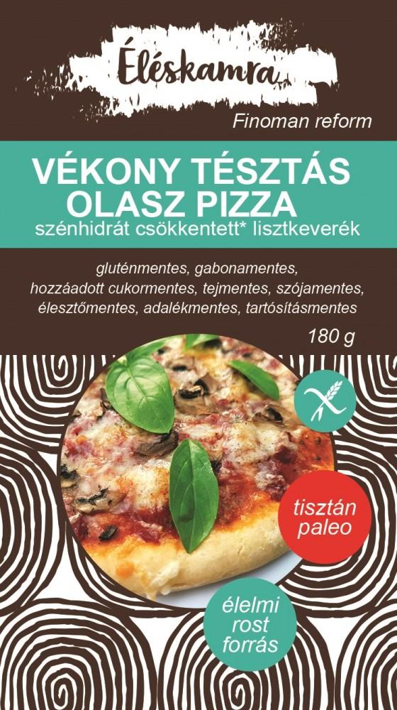 Vékonytésztás Olasz Pizza 180g Éléskamra