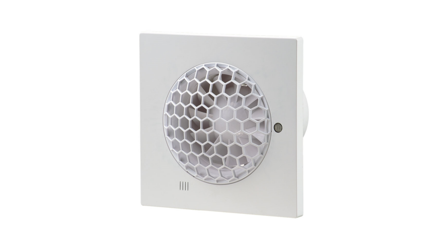 Vents 100 Quiet S Energiatakarékos Alacsony Zajszintű Ventilátor Méhsejtrács-szerkezetű Előlappal