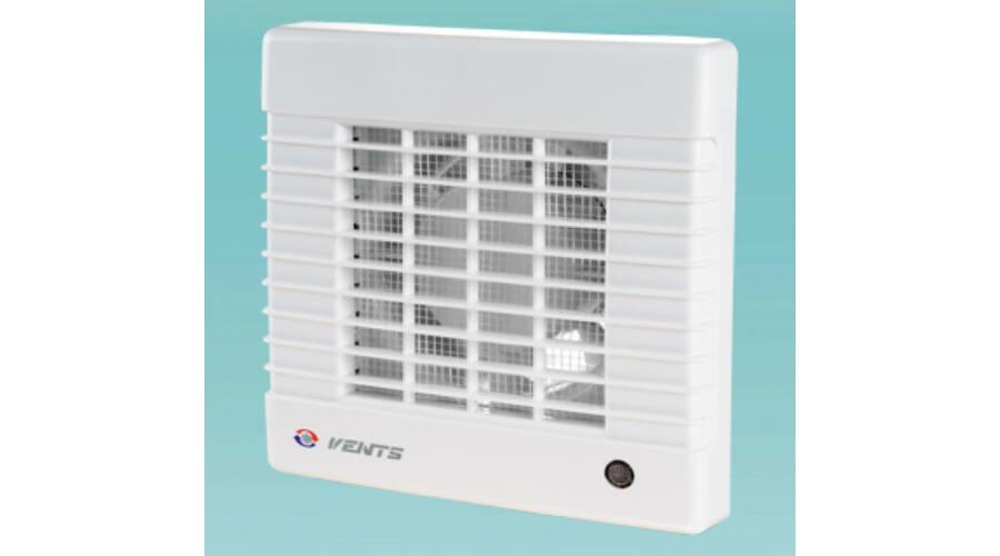 Vents 125 MATHL Automata Zsalus Háztartási Ventilátor Időkapcsolóval, Golyóscsapággyal és Páraérzékelővel