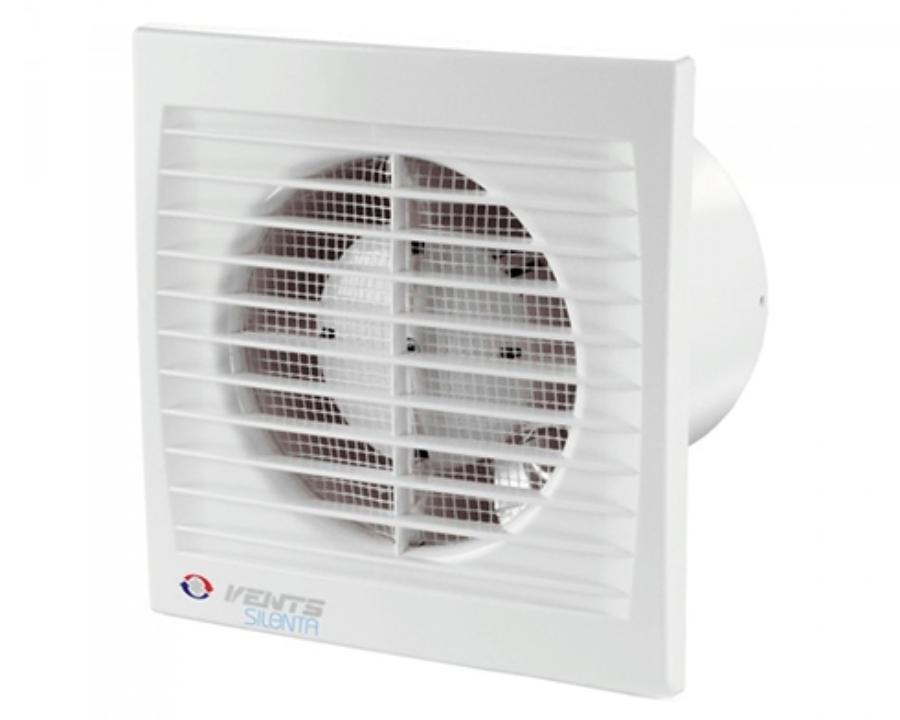 Vents 125 Silenta-SL Alacsony Zajszintű és Energiafogyasztású Ventilátor Lapos Előlappal Golyóscsapággyal