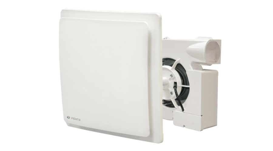 Vents VNV-1A Egycsöves Szellőzőrendszerbe Építhető Falba Süllyeszthető Ventilátor