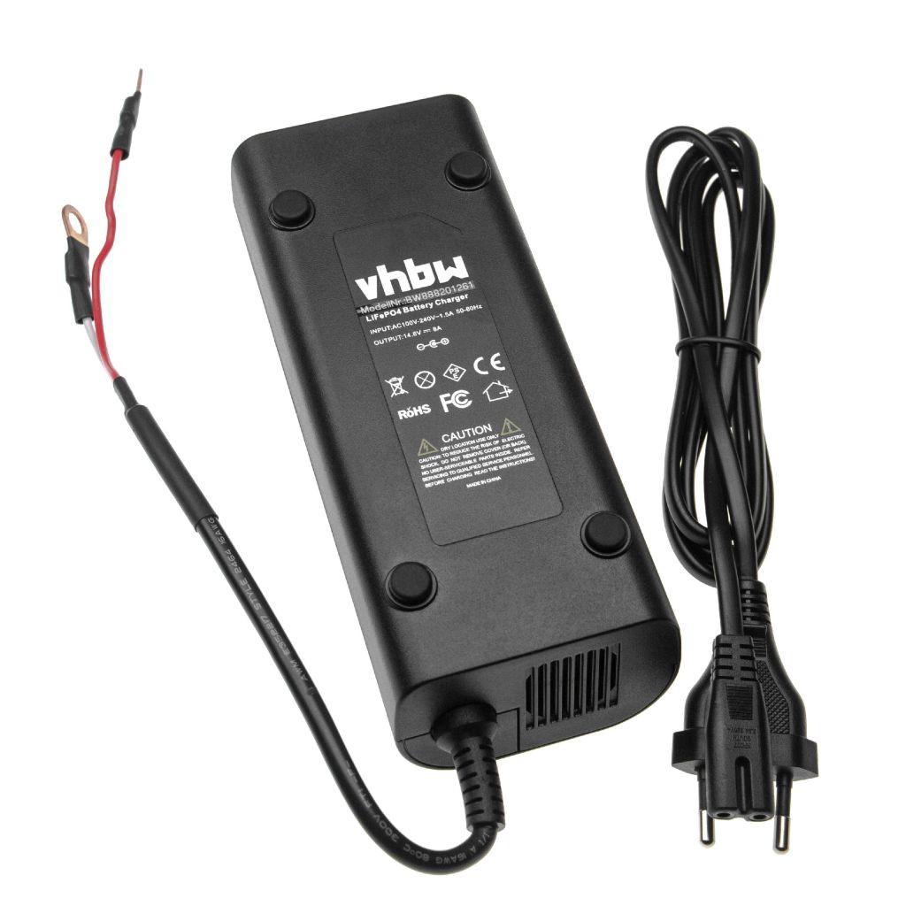 VHBW töltő LiFePO4 akkumulátorokhoz (12,8 V, 8A) – LED kijelzővel