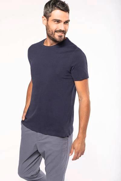 Vintage férfi póló kerek nyakkivágással - M - Vintage Navy