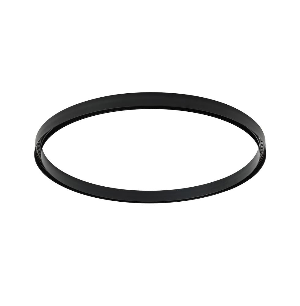 VIOKEF 02/0400-A Magnetic CURVY 48V-os íves sínelem falon kívűli, egész kör, Ø 90 cm, fekete