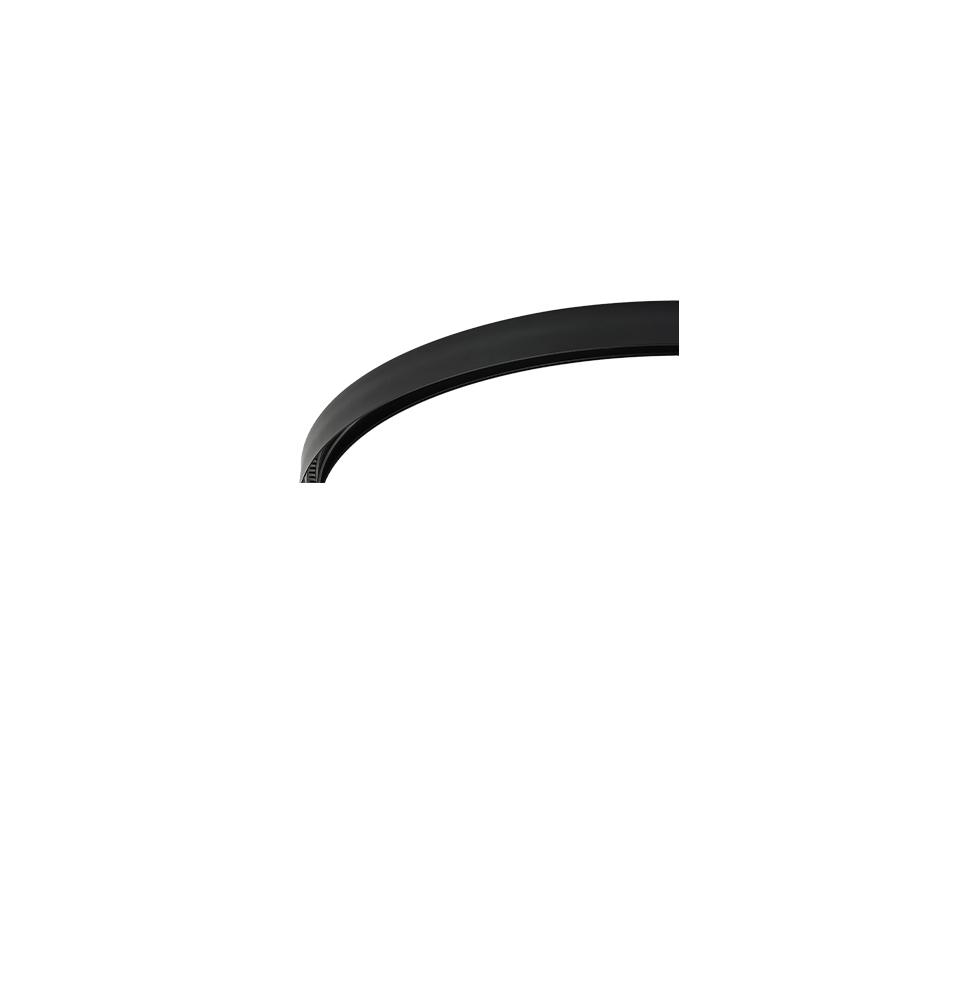 VIOKEF 02/0400-C Magnetic CURVY 48V-os íves sínelem falon kívűli, negyed kör, Ø 90 cm, fekete