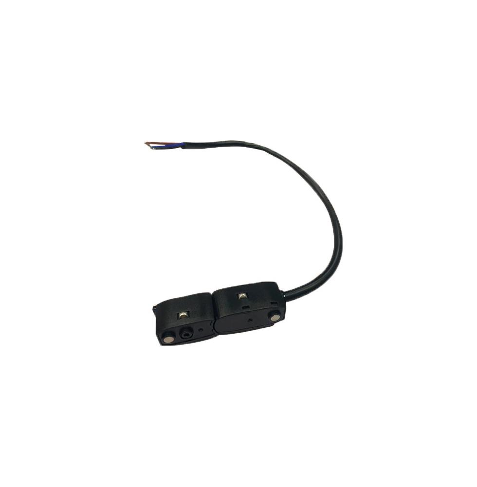 VIOKEF 02/0404 Magnetic CURVY 48V-os betáp csatlakozó, fekete