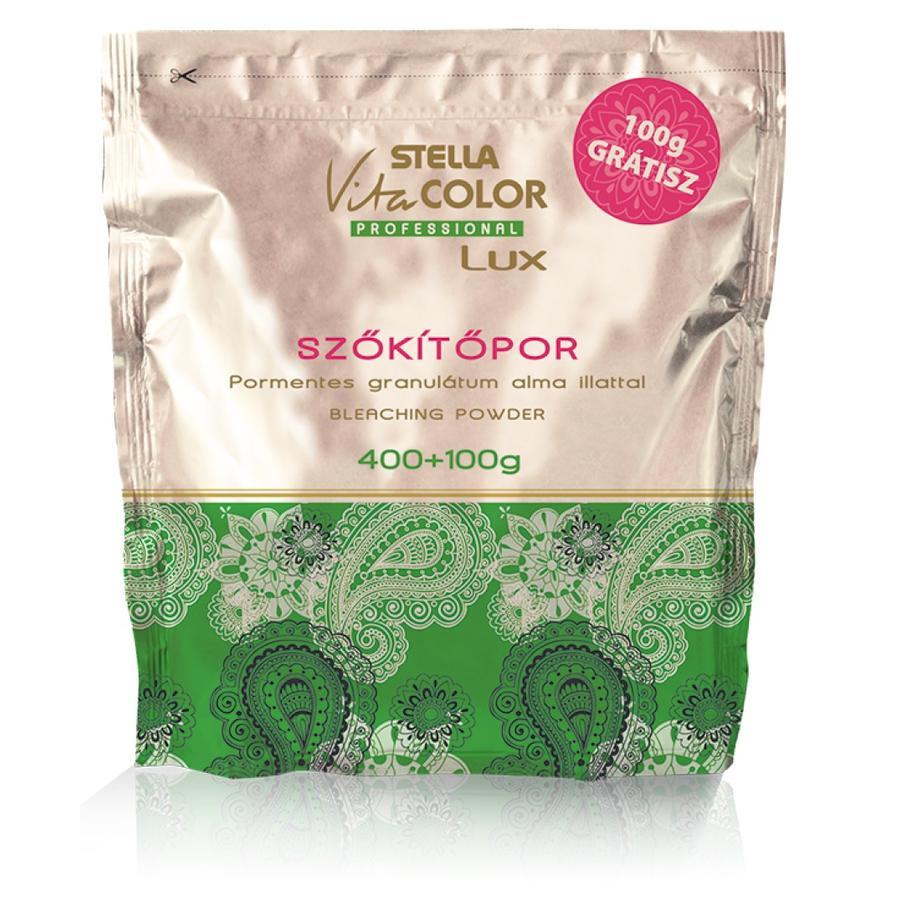 Vitacolor Lux szőkítőpor zöld alma illattal, 400+100 g