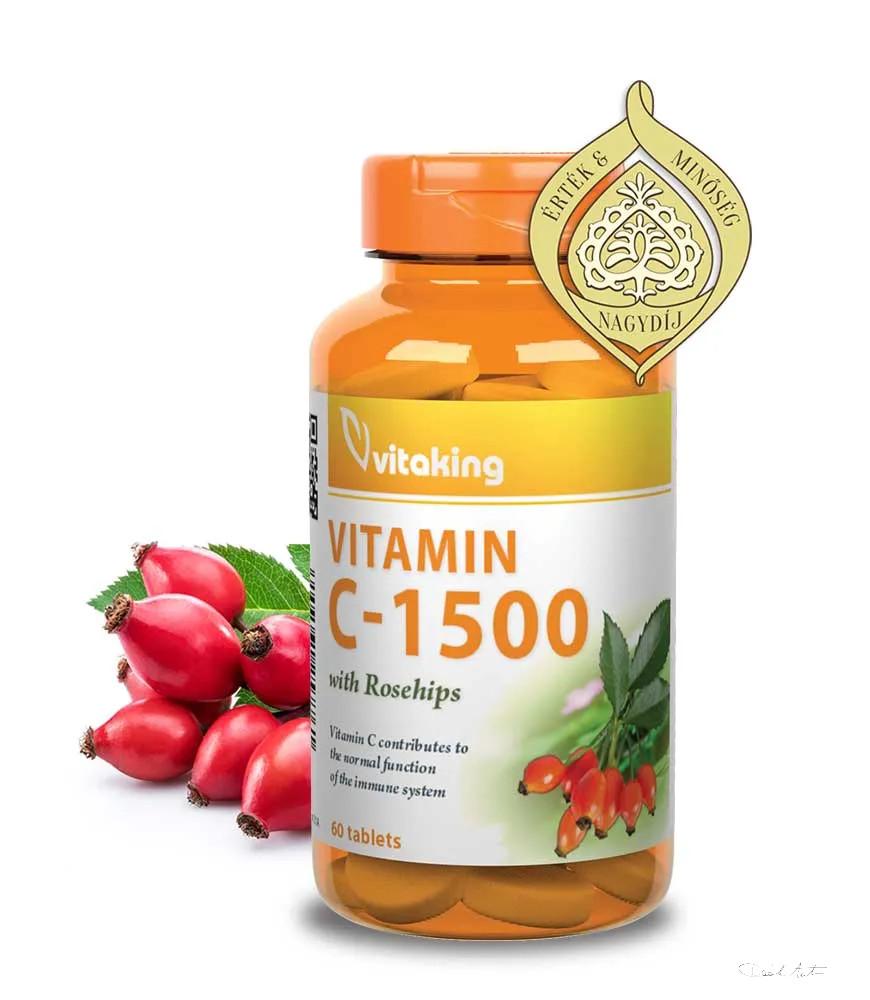 Vitaking C-vitamin 1500mg /60db