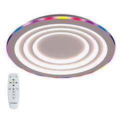 Vivalux Dalia Mennyezeti LED lámpa (80W - 4635lm) távirányítóval, RGB+CCT