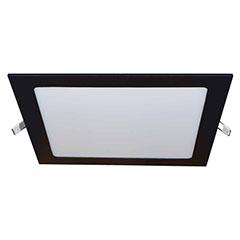 Vivalux Süllyeszthető LED panel (222 mm - négyzet) 18W - természetes fehér, fekete