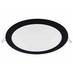 Vivalux Süllyeszthető LED panel (223 mm - kör) 18W - természetes fehér, fekete