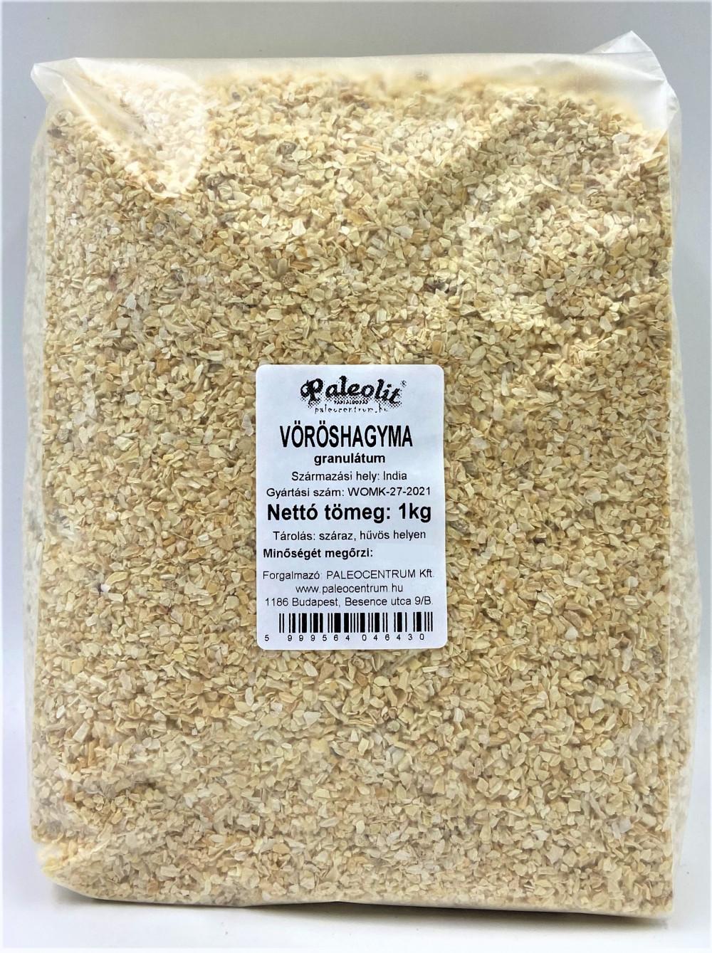 Vöröshagyma granulátum 1kg lédig