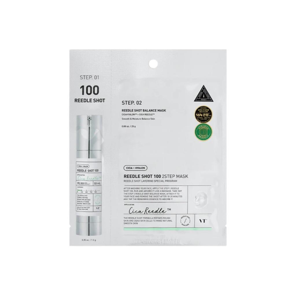VT Cosmetics Reedle Shot 100 Két Lépéses Fátyolmaszk