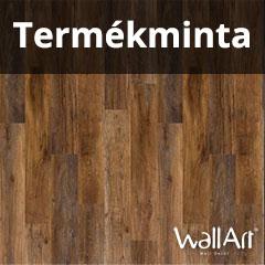 WallArt Termékminta: Gyors vinyl oldalfali burkolat (2 mm) - Bársony barna (Umber) burkolólap WoodLook