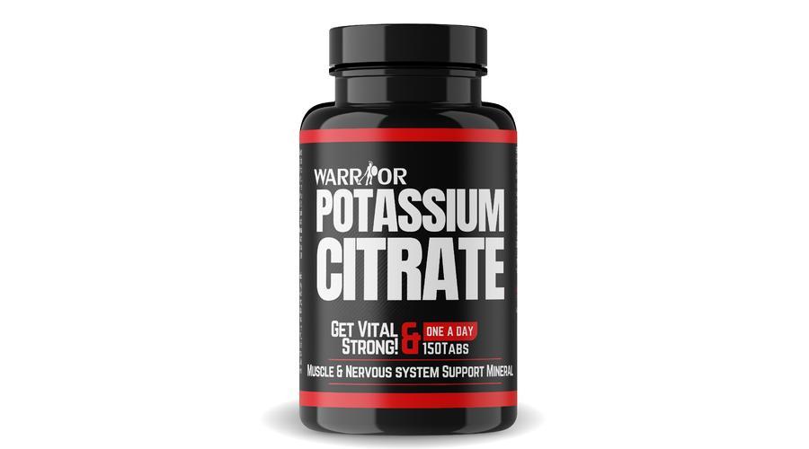 Warrior Potassium Citrate (kálium-citrát) (100 tabletta)