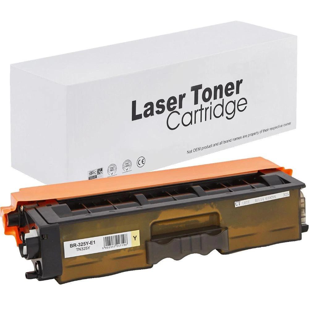 WB Brother TN325 Yellow Utángyártott Toner 3.500 oldal kapacitás