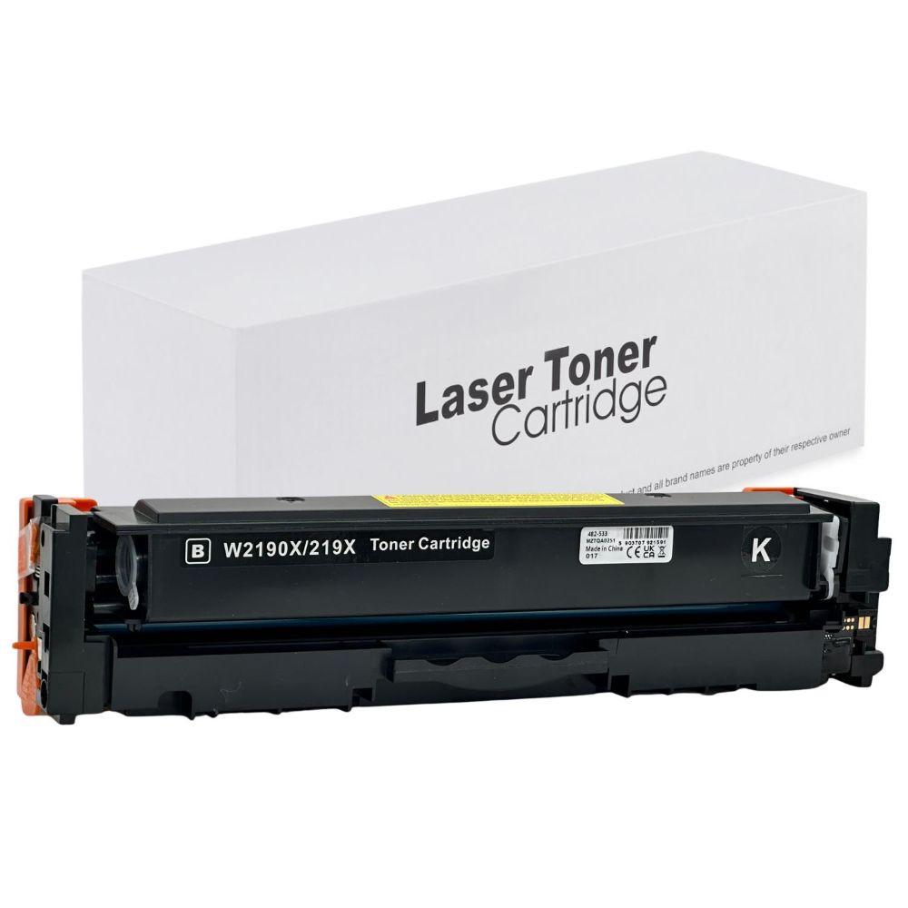 WB HP W2190X No.219X Black Chip Nélküli Utángyártott Toner 3.200 oldal kapacitás