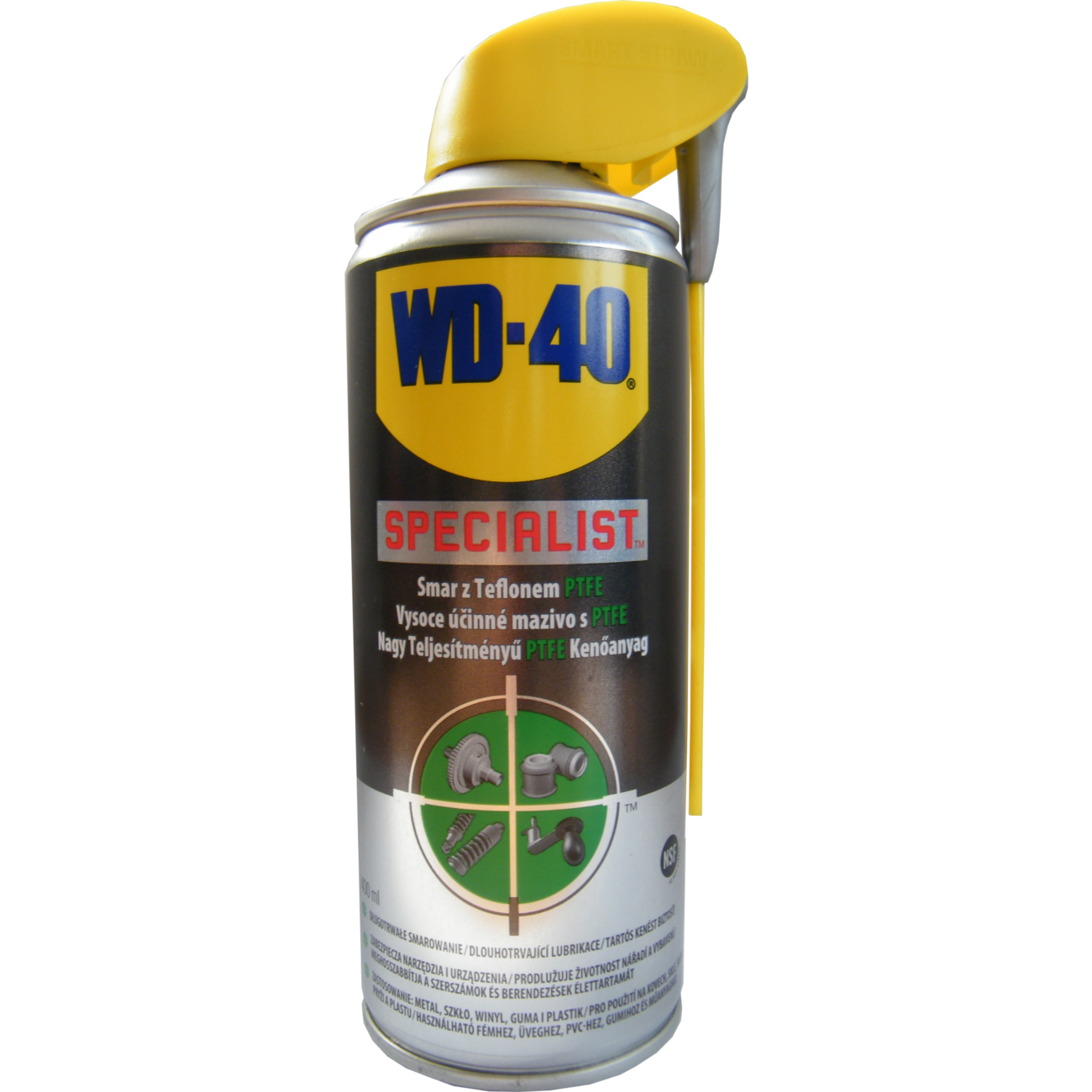 WD40 PTFE KENŐANYAG 400ML SMART STRAW