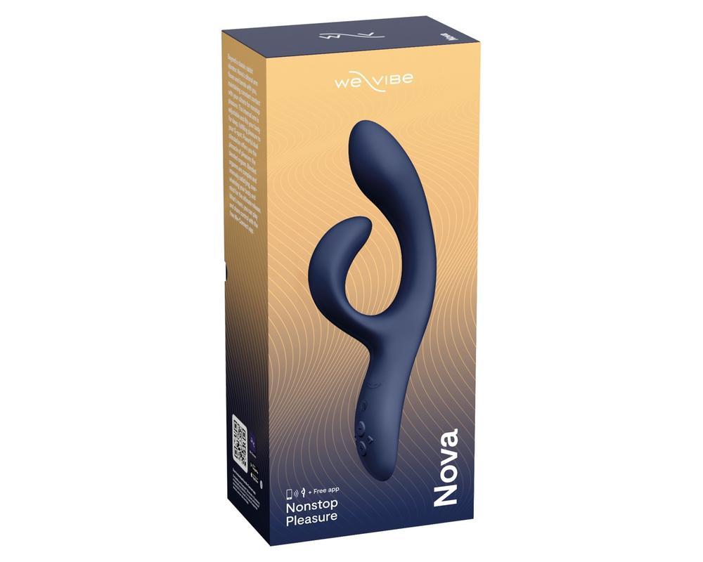 We-Vibe Nova 2 - akkus, okos csiklókaros vibrátor (kék)