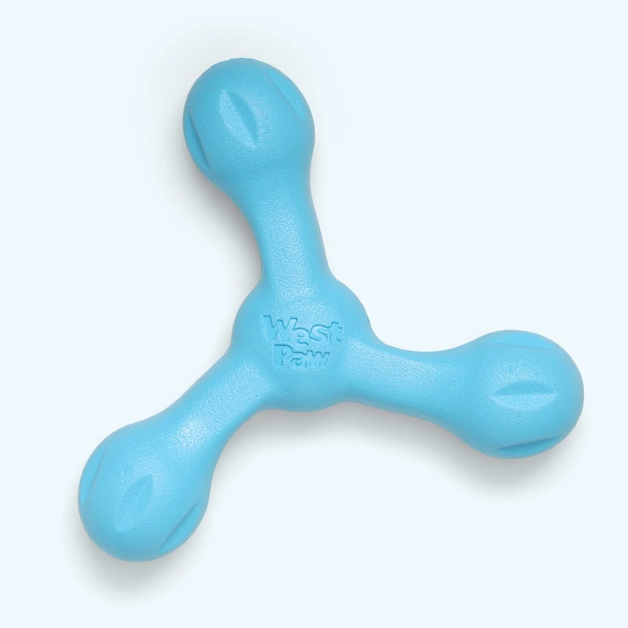 West Paw Skamp® L Aqua Blue